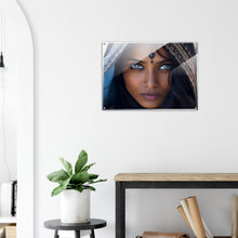 Load image into Gallery viewer, Bright eyes of diversity: The beauty of a brown girl