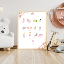 Load image into Gallery viewer, Tamil Letters Pink