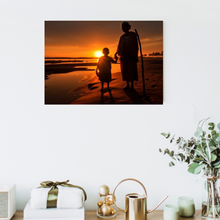 Load image into Gallery viewer, Wisdom and innocence: A sunset walk