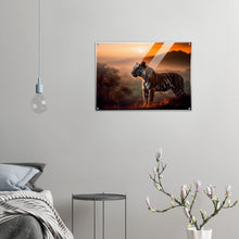 Load image into Gallery viewer, Striped majesty: A tiger's sunset II