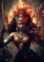 Load image into Gallery viewer, The godness of liberation: Kali and her destructive power II