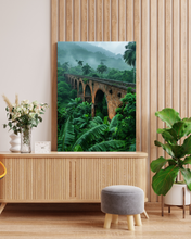 Load image into Gallery viewer, In the Middle of the jungle: The abandoned bridge