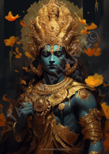 Load image into Gallery viewer, Blue god: Lord Krishna