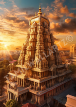 Load image into Gallery viewer, Sanctuary of serenity: Tamil temple in Sri Lanka II
