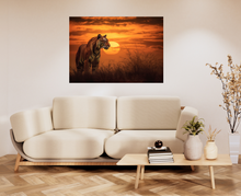 Load image into Gallery viewer, Striped majesty: A tiger's sunset I