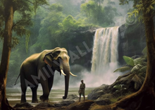 Load image into Gallery viewer, Emerald serenity: Majesty of the Neervizhchi III