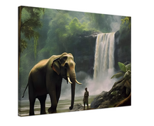 Load image into Gallery viewer, Emerald serenity: Majesty of the Neervizhchi III