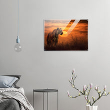 Load image into Gallery viewer, Striped majesty: A tiger's sunset I